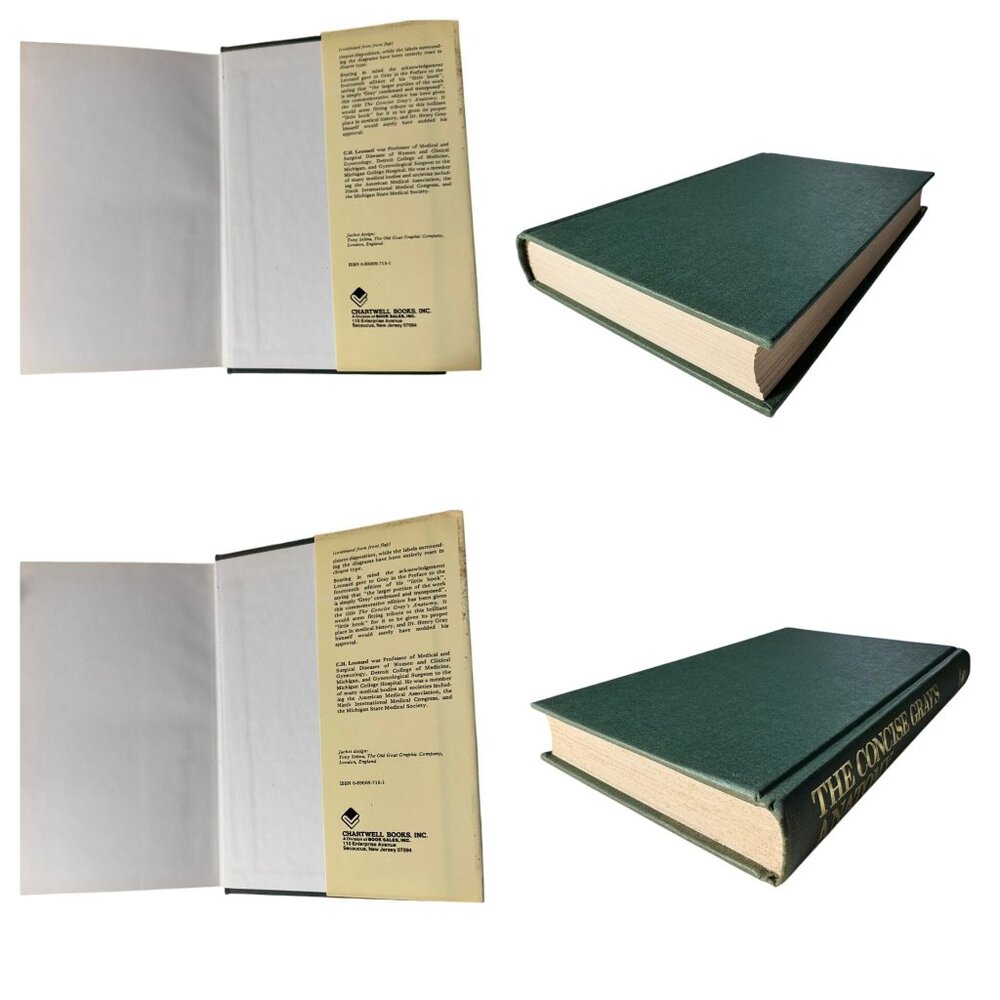 The Concise Grays Anatomy Book by C.H. Leonard AM MD Chartwell Books 1983  Omega - Picture 4 of 16